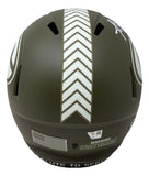 Aaron Jones Signed Packers FS Salute To Service Replica Speed Helmet Fanatics