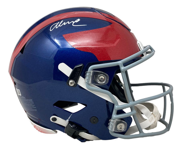 Abdul Carter Signed Giants Full Size Alternate Authentic SpeedFlex Helmet BAS