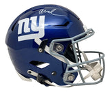 Abdul Carter Signed New York Giants Full Size Authentic SpeedFlex Helmet BAS
