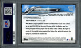 Ronald Acuna Jr Signed 2018 Topps Update #US252 Rookie Card PSA NM-MT 8 Auto 10