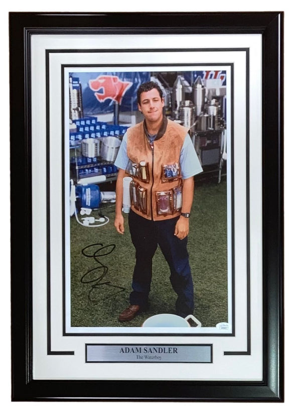Adam Sandler Signed Framed 11x17 The Waterboy Photo JSA