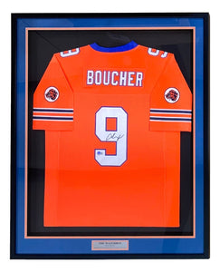 Adam Sandler Signed Framed The Waterboy Bobby Boucher Jersey BAS BK73099