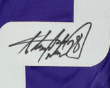 Adrian Peterson Signed Purple Custom Pro Style Football Jersey JSA ITP Sports Integrity