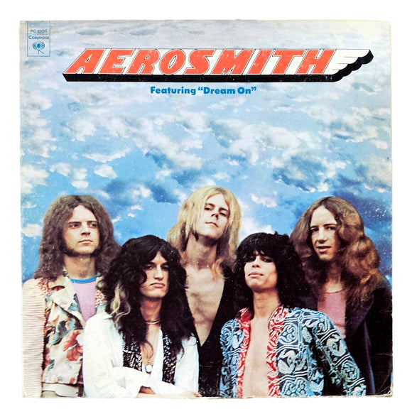 Aerosmith 1973 Vinyl Record Featuring Dream On