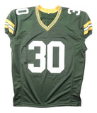Ahman Green Green Bay Signed Green Pro Cut Football Jersey JSA QR Hologram