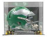 AJ Brown Signed Eagles FS Kelly Green Replica Helmet BAS w/ Super Bowl 59 LIX Case