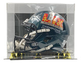 AJ Brown Signed Eagles FS Super Bowl 59 Replica Speed Helmet BAS w/ Case