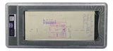Al Davis Signed Oakland Raiders Bank Check #14562 PSA/DNA Gem MT 10 - Sports Integrity