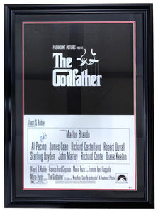 Al Pacino Signed Framed The Godfather 27x40 Movie Poster BAS L76023