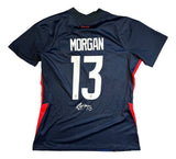 Alex Morgan Signed Nike Navy Blue USA Women's Soccer Jersey BAS