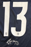 Alex Morgan Signed Nike Navy Blue USA Women's Soccer Jersey BAS