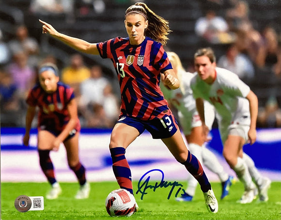 Alex Morgan Signed 8x10 USA Women's Soccer Photo BAS ITP Sports Integrity