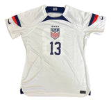 Alex Morgan Signed 2023 Nike USA Women's Home Soccer Jersey BAS - Sports Integrity