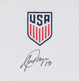 Alex Morgan Signed Framed White Nike USA Women's Soccer Jersey BAS ITP Sports Integrity