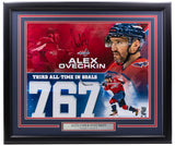 Alexander Ovechkin Signed Framed 16x20 Washington Capitals Hockey Photo Fanatics