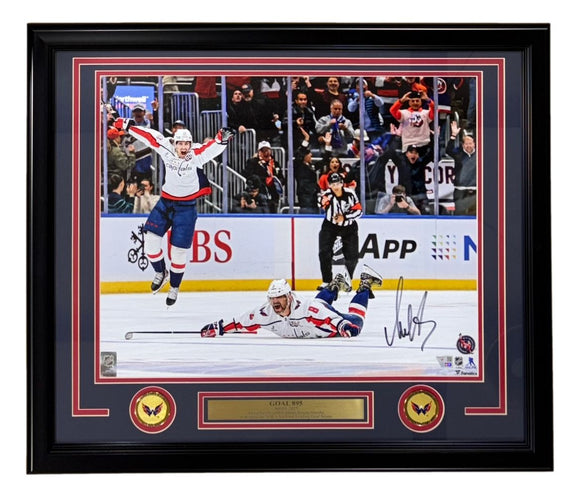 Alexander Ovechkin Signed Framed Capitals Goal 895 Gretzky Photo Fanatics