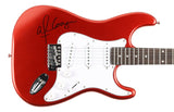 Alice Cooper Signed 39" Red/White Electric Guitar BAS