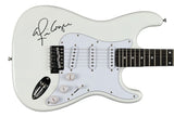 Alice Cooper Signed 39" White Electric Guitar BAS