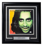 Alice Cooper Signed Framed Alice Cooper Goes To Hell Vinyl Record Cover JSA Holo