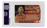 Allen Iverson 1996 Philadelphia 76ers Topps Card #171 PSA/DNA Mint 9 Sports Integrity