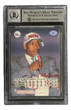 Allen Iverson Signed 1996/97 Ultra #82 76ers Rookie Card BAS Auto 10