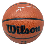 Allen Iverson 76ers Signed Wilson NBA I/O Replica Basketball JSA ITP Sports Integrity
