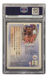 Allen Iverson Signed 1996 Topps Finest #69 76ers Rookie Card PSA/DNA Sports Integrity