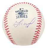 Jose Altuve Houston Astros Signed 2022 World Series Baseball BAS