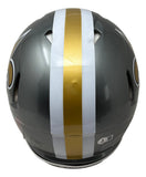 Alvin Kamara Signed Saints FS Flash Authentic Speed Helmet w/ Visor BAS
