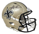 Alvin Kamara Signed New Orleans Saints Full Size Replica Speed Helmet BAS ITP - Sports Integrity