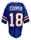 Amari Cooper Buffalo Signed Blue Football Jersey BAS ITP - Sports Integrity