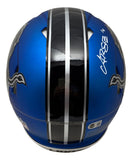 Amon-Ra St Brown Signed Detroit Lions FS Authentic Speed Helmet BAS