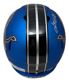 Amon-Ra St Brown Signed Detroit Lions FS Replica Speed Helmet BAS