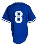 Andre Dawson Signed Cubs M&N Mesh Batting Practice Jersey HOF 2010 Fanatics