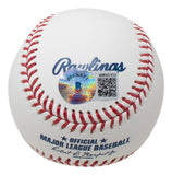 Andre Dawson Chicago Cubs Signed Official MLB Baseball The Hawk BAS