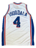 Andre Iguodala Philadelphia Signed White Rookie Basketball Jersey BAS