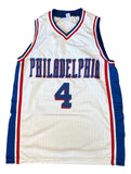 Andre Iguodala Philadelphia Signed White Rookie Basketball Jersey BAS