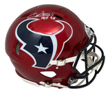 Andre Johnson Signed Houston Texans FS Authentic Speed Helmet HOF 24 BAS