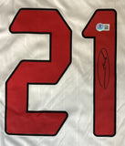 Andrea Pirlo Signed AC Milan Adidas 2007 Champions League Soccer Jersey BAS