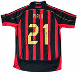 Andrea Pirlo Signed AC Milan Adidas Soccer Jersey BAS