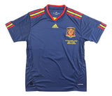 Andres Iniesta Signed Spain Blue Adidas Soccer Jersey BAS