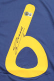 Andres Iniesta Signed Spain Blue Adidas Soccer Jersey BAS