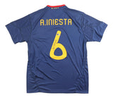 Andres Iniesta Signed Spain Blue Adidas Soccer Jersey BAS
