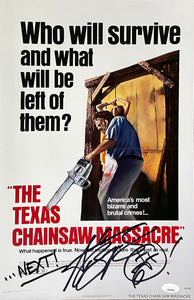 Andrew Bryniarski Signed The Texas Chainsaw Massacre 11x17 Photo JSA ITP