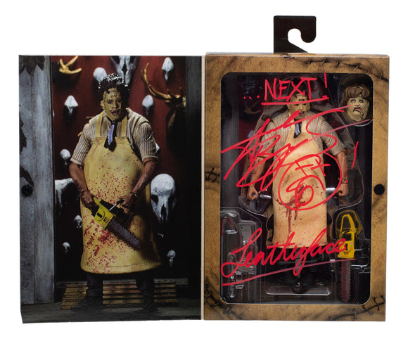 Andrew Bryniarski Signed The Texas Chainsaw Massacre Neca Action Figure JSA ITP Sports Integrity