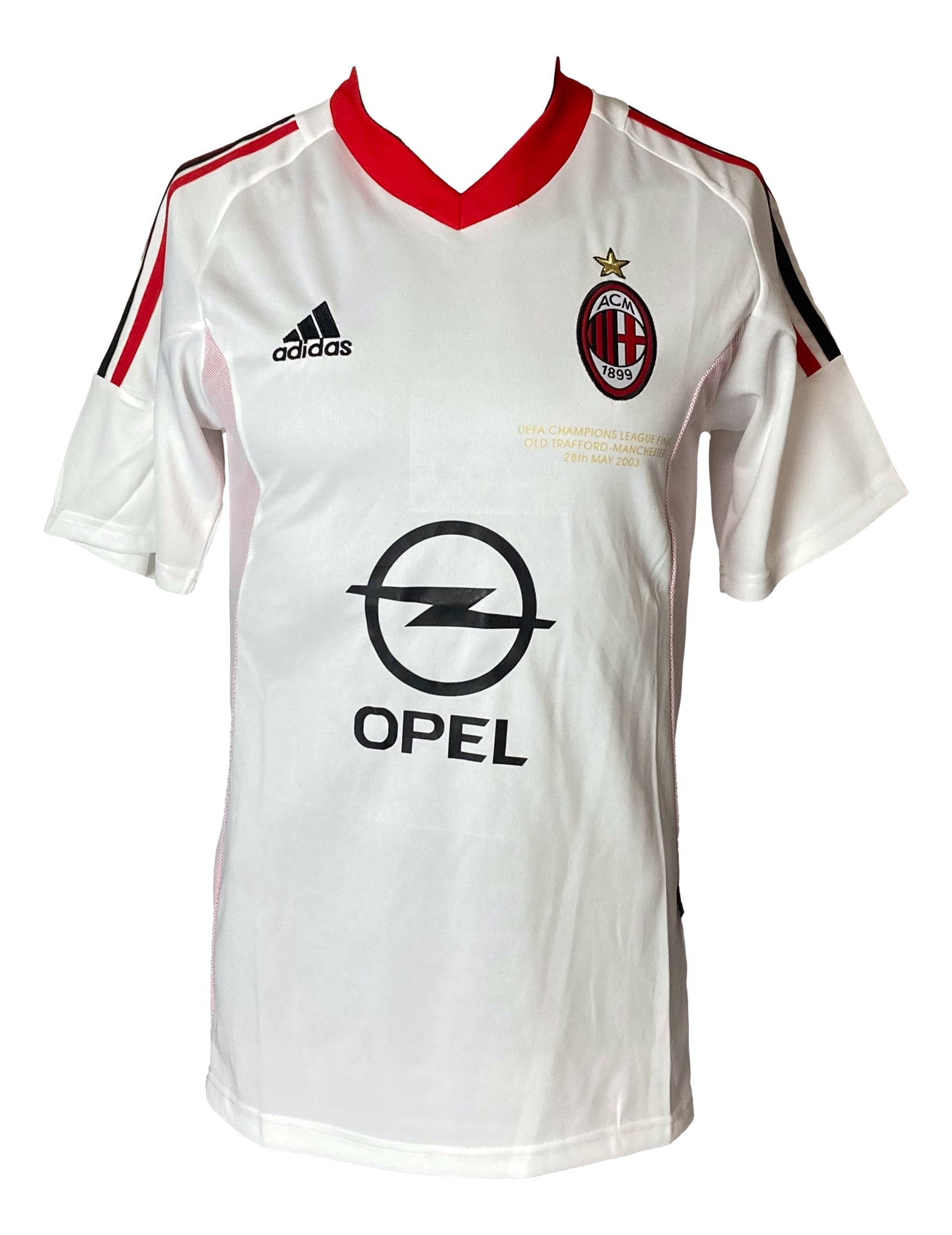 Andriy Shevchenko Signed AC Milan Adidas 2003 UEFA Champions League –  Sports Integrity | V-Shirts