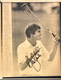 Andy North Signed 8x10 PGA Golf Photo BAS