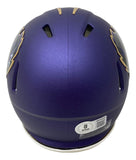 Anquan Boldin Signed Baltimore Ravens Rave Mini Speed Helmet BAS