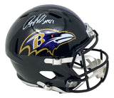 Anquan Boldin Signed Baltimore Ravens Full Size Speed Replica Helmet BAS