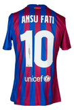 Ansu Fati Signed FC Barcelona Soccer Jersey BAS Sports Integrity